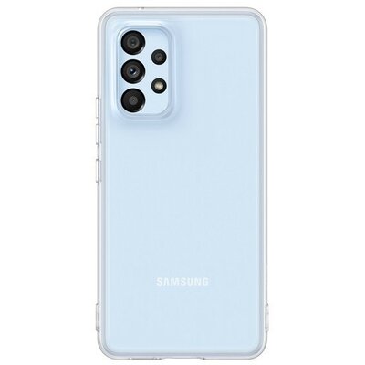 Samsung Galaxy A53 5G SM-A536U, Szilikon tok, átlátszó, gyári