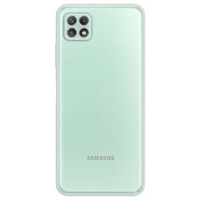 Samsung Galaxy A22 5G SM-A226B, Szilikon tok, ultravékony, Blautel 4-OK, átlátszó