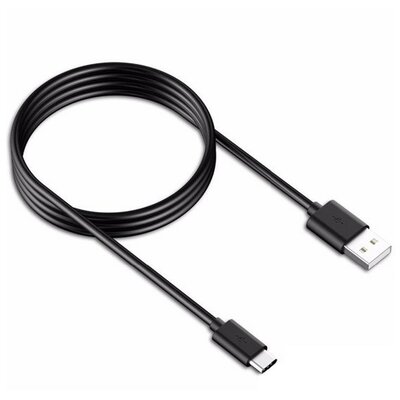 USB töltő- és adatkábel, USB Type-C, 100 cm, Samsung, fekete, gyári