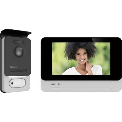 Wifi-s Videó kaputelefon készlet 1 családiház, Philips WelcomeEye Connect2 531036