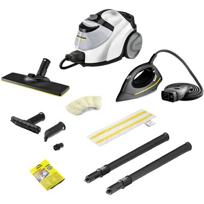 Kärcher Home & Garden SC 5 EasyFix Iron Gőztisztító 1.512-661.0 Fehér, Fekete