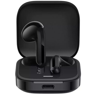 XIAOMI BHR8396GL XIAOMI REDMI BUDS 6 ACTIVE bluetooth fülhallgató SZTEREO (v5.4, TWS, zajszűrő, mikrofon, IPX4 + töltőtok) FEKETE