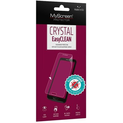 Samsung Galaxy S10e SM-G970, Kijelzővédő fólia (az íves részre NEM hajlik rá!), MyScreen Protector Antibacterial, Clear Prémium