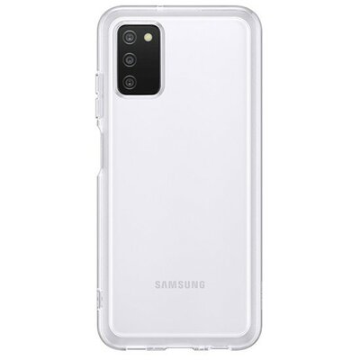 Samsung Galaxy A03s SM-A037F, Szilikon tok, átlátszó, gyári