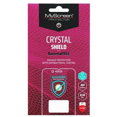 Samsung Galaxy A02s / A03 / A03s / A03 Core / M02s, Kijelzővédő fólia (az íves részre NEM hajlik rá!), MyScreen Protector Antibacterial, Clear Prémium