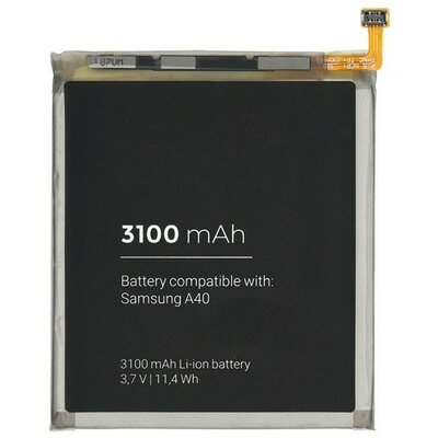 Samsung Galaxy A40 SM-A405F, Akkumulátor, 3100 mAh, Li-Ion, kompatibilis