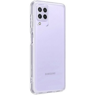 Samsung Galaxy A22 4G SM-A225F, Szilikon tok, átlátszó, gyári