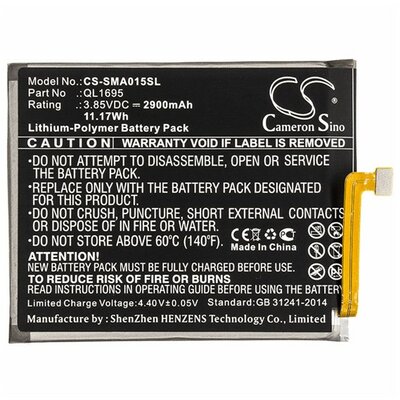 Samsung Galaxy A01 SM-A015F, Akkumulátor, 2900 mAh, Li-Polymer, Cameron Sino, kompatibilis