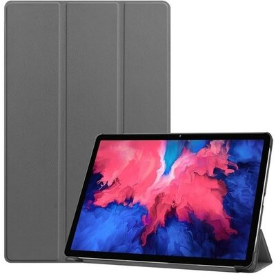 Lenovo Tab P11 (11.0) TB-J606F, mappa tok, Trifold, szürke