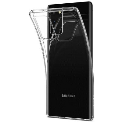 Samsung Galaxy Note 20 / 20 5G SM-N980 / N981, Szilikon tok, Spigen Crystal Flex, átlátszó