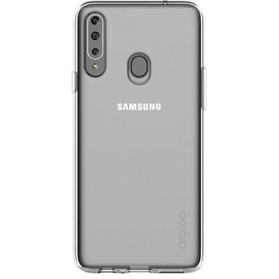 Samsung Galaxy A20s SM-A207F, Szilikon tok, átlátszó, gyári