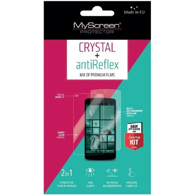 Apple iPhone 6 Plus / 6S Plus, Kijelzővédő fólia, MyScreen Protector, Clear Prémium / Matt, ujjlenyomatmentes, 2 db / csomag