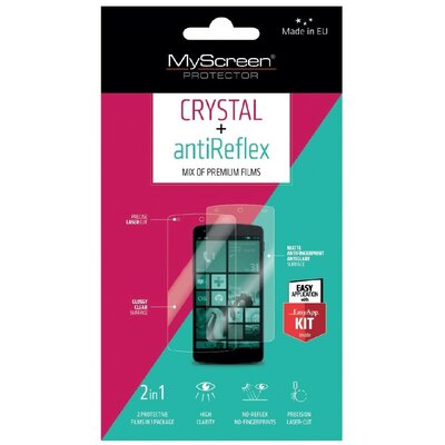 Microsoft Lumia 950, Kijelzővédő fólia, MyScreen Protector, Clear Prémium / Matt, ujjlenyomatmentes, 2 db / csomag