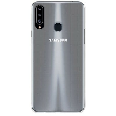 Samsung Galaxy A20s SM-A207F, Szilikon tok, ultravékony, átlátszó