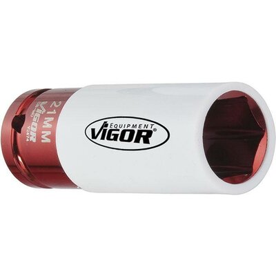 Vigor VIGOR V2474 Külső hatlap Erő dugókulcs betét 21 mm 1/2 (12,5 mm)