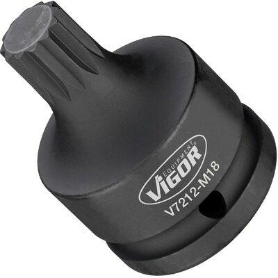 Vigor V7212-M18 V7212-M18 Ütvefúró dugókulcs betét