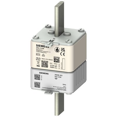 Siemens 3NA32304KK01 NH biztosíték Biztosíték méret = 2 1 pólusú 100 A 400 V 1 db