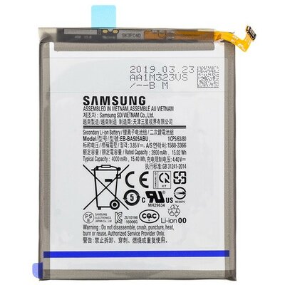 Samsung Galaxy A20 / A30 / A30s / A50 / A50s, Akkumulátor, 4000 mAh, Li-Ion, gyári