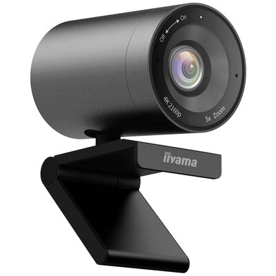 Iiyama UC-CAM10PRO-1 4K webkamera 4096 x 2160 Pixel Csíptetős tartó, Mikrofon