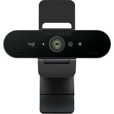 Logitech Brio 4K Stream Edition 4K webkamera 3840 x 2160 Pixel, 1920 x 1080 Pixel, 1280 x 720 Pixel Csíptetős tartó, Windows Hello szolgáltatáshoz