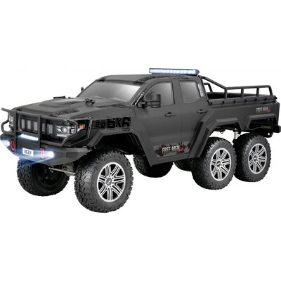 Reely FreeMen 2.0 6x6 1:10 Brushed RC modellautó Elektro Crawler 6 WD 100% Premium RtR 2,4 GHz Akkuval, töltőkészülékkel és adóakkukkal