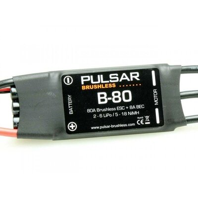 Pichler PULSAR B-80 Modellautó brushless menetszabályozó Terhelhetőség (max. A): 100 A