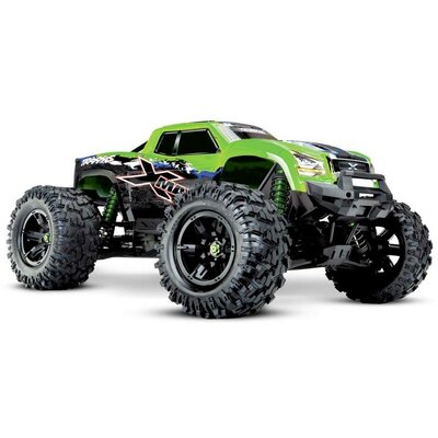 Traxxas X-Maxx 4x4 VXL Zöld Brushless RC modellautó Elektro Monstertruck 4WD RtR 2,4 GHz