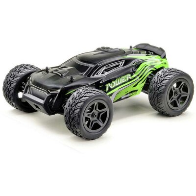 Absima Power Fekete/zöld 1:14 RC modellautó Elektro Truggy 4WD RtR 2,4 GHz