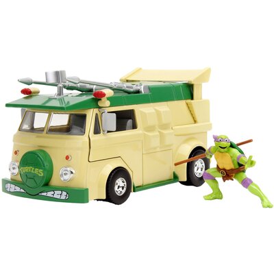 JADA TOYS Ninja Donatello Party Wagon Kész modell Busz modell