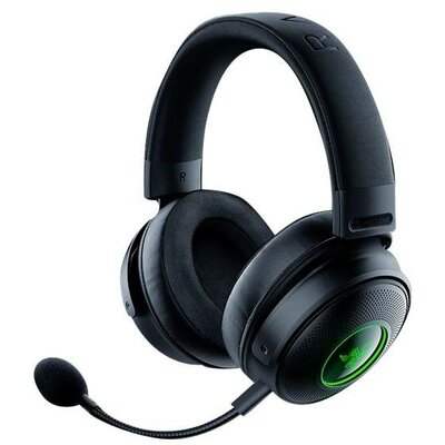 RAZER Kraken V3 Pro Gamer Over Ear headset Rádiójel vezérlésű Stereo Fekete