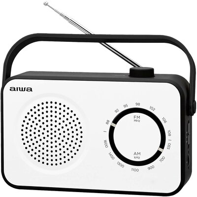 Aiwa R-190BW Koffer rádió FM, AM Fehér