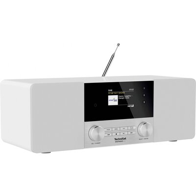 TechniSat DIGITRADIO 4 C Asztali rádió DAB+, URH, DAB Bluetooth® Fehér