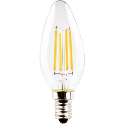 Müller-Licht 400396 LED EEK F (A - G) E14 Gyertya forma 4.9 W = 40 W Melegfehér 1 db