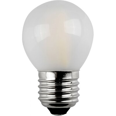 Müller-Licht 401065 LED EEK F (A - G) E27 Csepp forma 4 W = 40 W Melegfehér (Ø x Ma) 45 mm x 77 mm 1 db