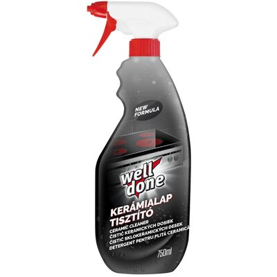 Well Done kerémia főzőlap tisztító spray 750ml