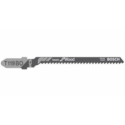 Bosch Accessories 2608637879 Szúrófűrészlap T 119 BO - Basic for Wood 100 db