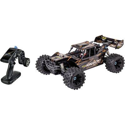 Carson Modellsport King of Dirt Cage Brushless 1:8 RC modellautó Elektro Truggy RtR 2,4 GHz