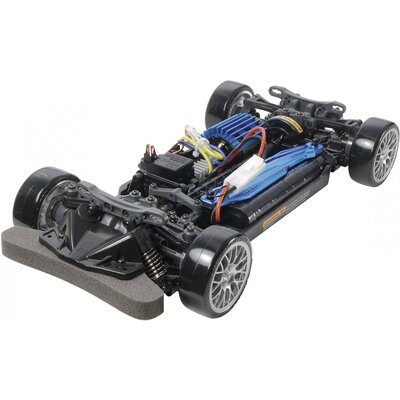 Tamiya 1:10 RC modellautó Elektro Közúti modell Drift Spec Chassis Brushed 4WD építőkészlet TT-02D