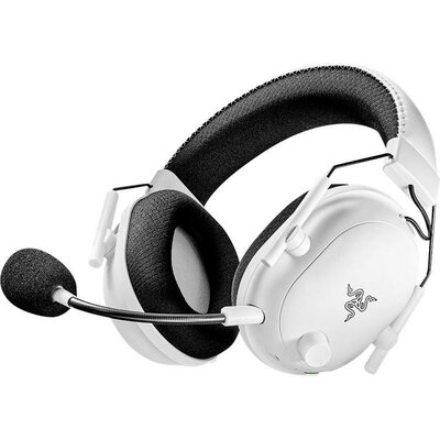 RAZER Blackshark V2 Pro+ White Gamer Over Ear headset Rádiójel vezérlésű Stereo Fehér