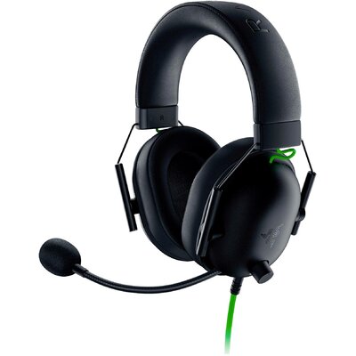 RAZER Blackshark V2 X Gamer Over Ear headset Vezetékes Stereo Fekete Hangerő szabályozás, Mikrofon némítás