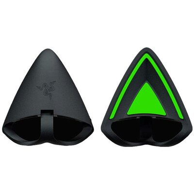 RAZER Kitty Ears V2 Universal Clip Fülpánt 1 db Fekete/zöld