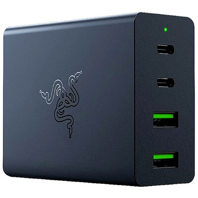 RAZER USB-C 130W GaN Charger Schwarz USB-s töltőkészülék 130 W