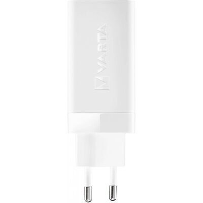 Varta High Speed Charger 65W USB-s töltőkészülék 65 W Aljzat dugó Kimenetek száma: 3 x USB, USB-C®