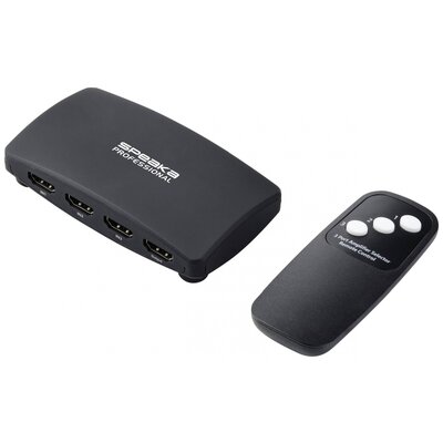 SpeaKa Professional SP-HDS-200 3 port HDMI switch Távirányítóval 7680 x 4320 pixel