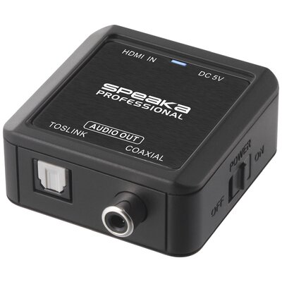 SpeaKa Professional Audio Konverter [HDMI - Koax, Toslink]