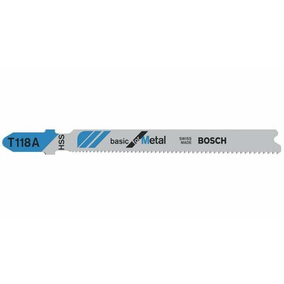 Bosch Accessories 2608631507 Szúrófűrészlap T 118 A - Basic for Metal 3 db