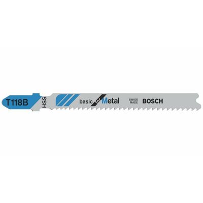 Bosch Accessories 2608631965 Szúrófűrészlap T 118 B - Basic for Metal 100 db