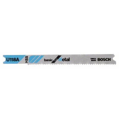 Bosch Accessories 2608631511 Szúrófűrészlap U 118 A - Basic for Metal 3 db