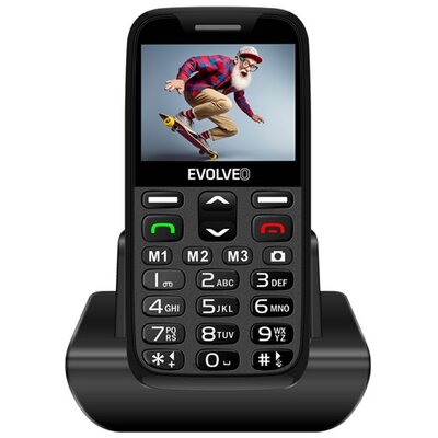 EVOLVEO SGM EP-601-XR-BK EVOLVEO EP-601 EasyPhone XR mobiltelefon FEKETE