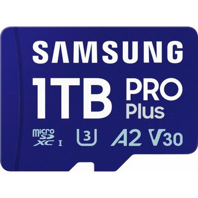 Samsung Pro Plus microSD + kártyaolvasó R180/W130, 1TB